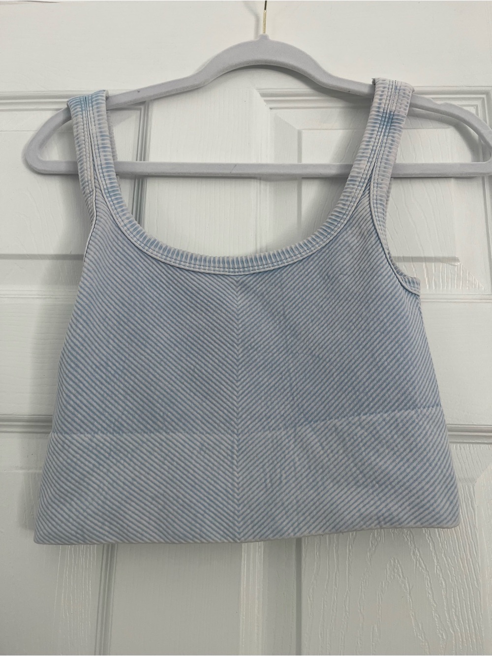 Nikibiki Light Blue Ribbed Tank Top - Women